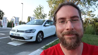 (live) eGolf 90 kmh full range test