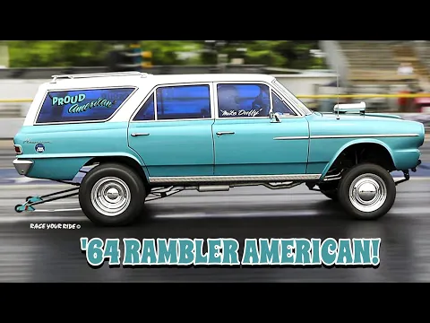 Ramblers Drag Racing 1964 Rambler American Is a Nasty Wagon With Drag-Racing Skills ...