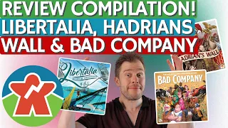 The Broken Meeple - Libertalia Review (+Hadrians Wall & Bad Company)