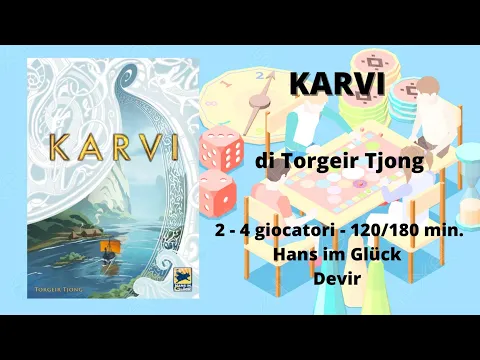 Karvi (gioco da tavolo) - Tutorial italiano