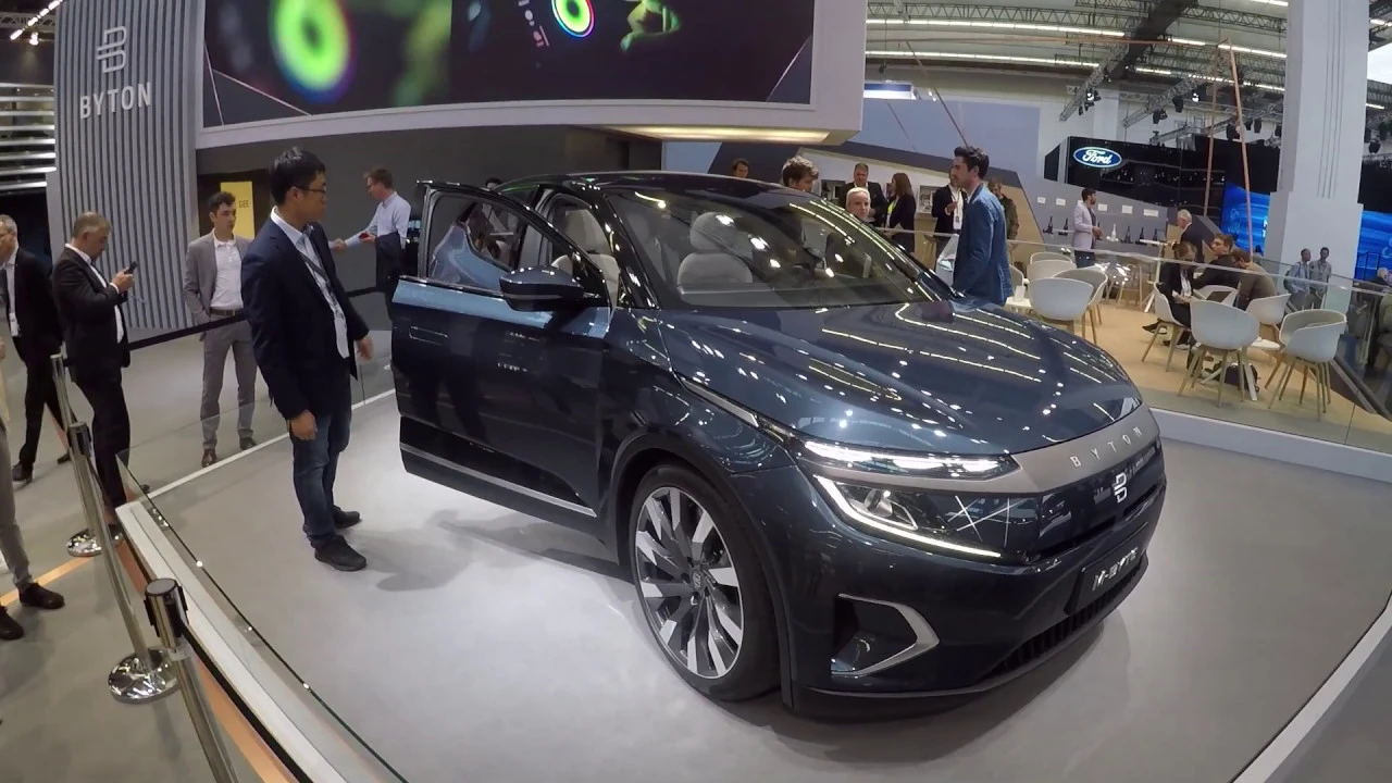Byton M-Byte : le SUV chinois à 54.000 euros