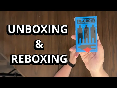 In a Grove - Quick Look Game Unboxing & Reboxing - What's in the Box?