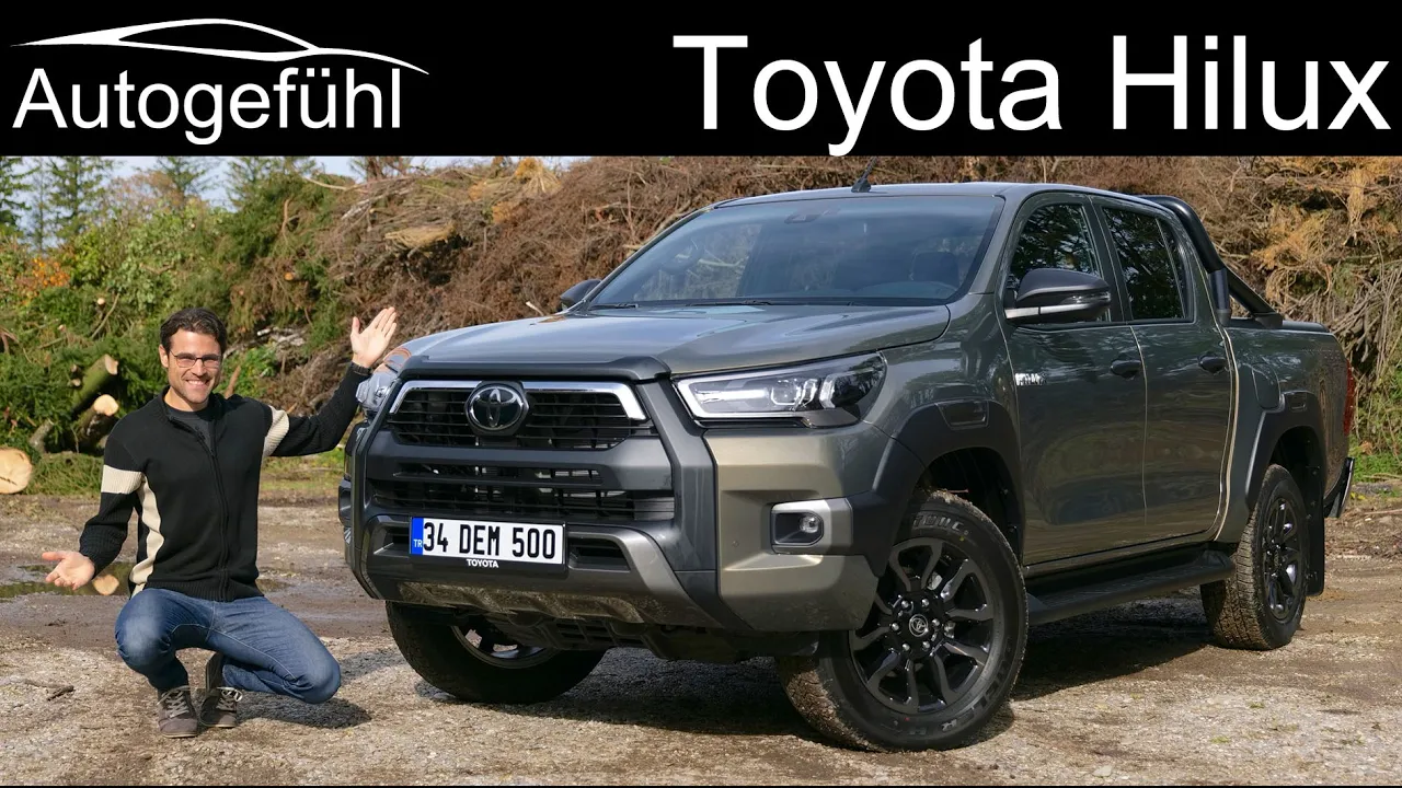 Toyota Hilux FULL REVIEW 2021 facelift Hilux double cab Invincible - Autogefühl