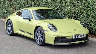 The Wonderful New Porsche 911 Carrera T | 6 Speed Manual | 4k