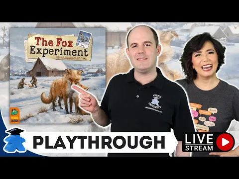 The Fox Experiment - Live Playthrough Board Game and Giveaway.