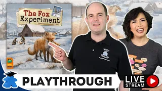 The Fox Experiment - Live Playthrough Board Game and Giveaway.