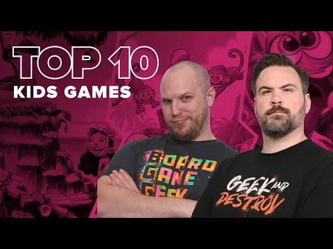 Top 10 Kids Games - BGG Top 10 w/ The Brothers Murph