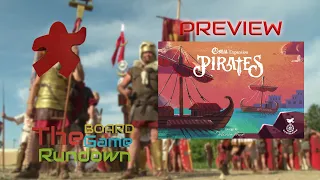 Ostia - Pirates Expansion Preview | Anticipated Kickstarters