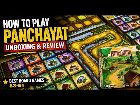 Best Board Games S3-E1 | Panchayat | How to play Panchayat Board Game|Board Games Season 3 Episode 1
