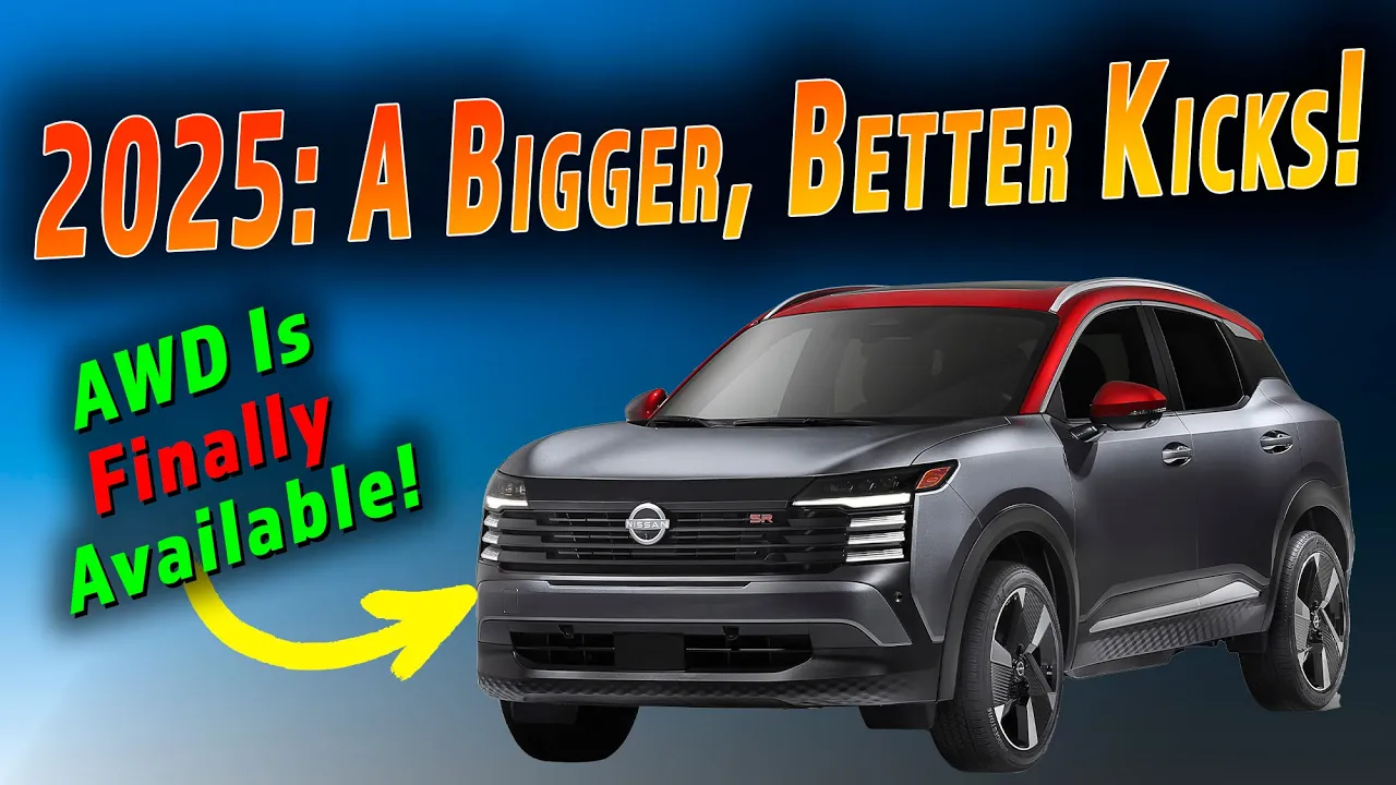 The 2025 Nissan Kicks Looks Insanely Good & Now Has AWD!?!?