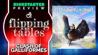 Clash of Galliformes Boardgame | Kickstarter Preview