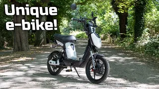 Crazy E-Bike That Looks Like A Moped!