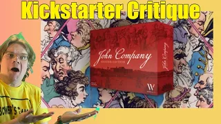 John Company: Second Edition - Kickstarter Critique