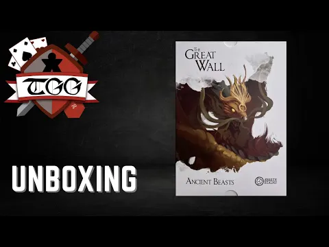 The Great Wall: Ancient Beasts Expansion Unboxing