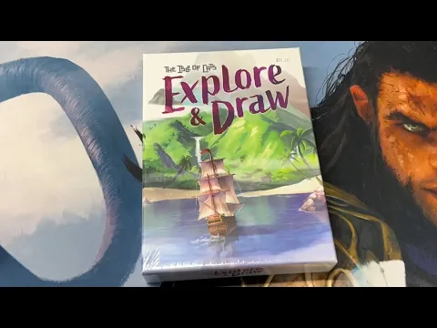The Isle of Cats: Explore & Draw unboxing