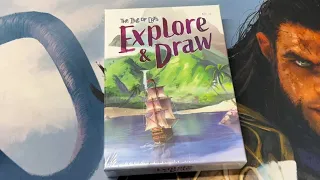 The Isle of Cats: Explore & Draw unboxing