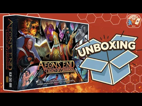 Aeon's End Legacy of Gravehold Unboxing