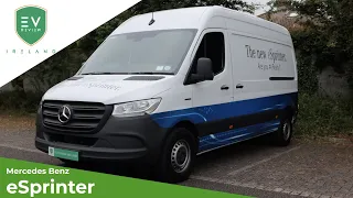 Mercedes Benz eSprinter 100% Electric Van Full Review