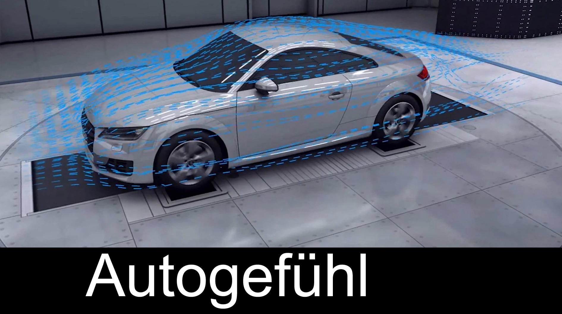 Audi technology insight with 3D printer, augmented reality, light & wind tunnel, robots