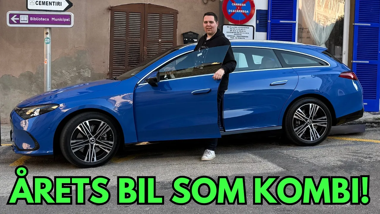 Mercedes CLA Shooting Brake provkörd - Nu kan du lasta också!