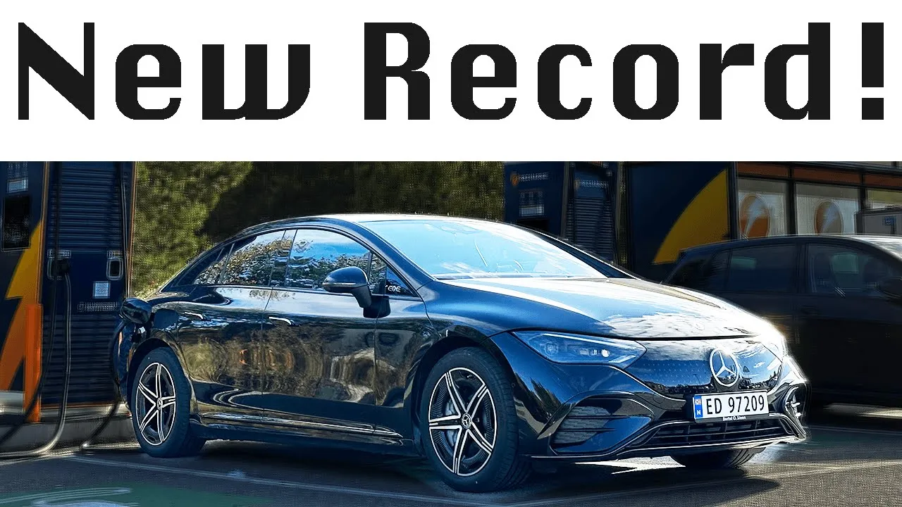 Mercedes EQE 300 615km Range Test! (NHSR V2.0)