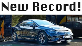 Mercedes EQE 300 615km Range Test! (NHSR V2.0)