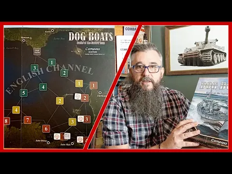 Can my gunboat squadron survive? Solitaire Dog Boats Wargame