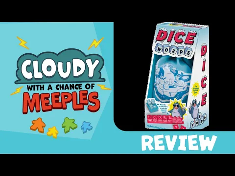 Dice Words Review - Cloudy with a Chance of Meeples