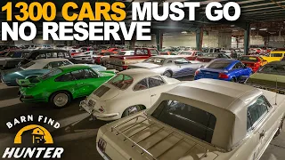 6 Buildings & 1300 Cars Saved By One Man! MUST SELL | Barn Find Hunter