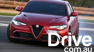 Alfa Romeo Giulia QV First Drive Review | Drive.com.au