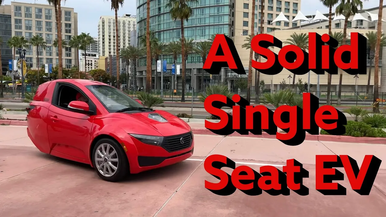 Electra Meccanica Solo: First Drive in a Three-Wheeled Electric Car