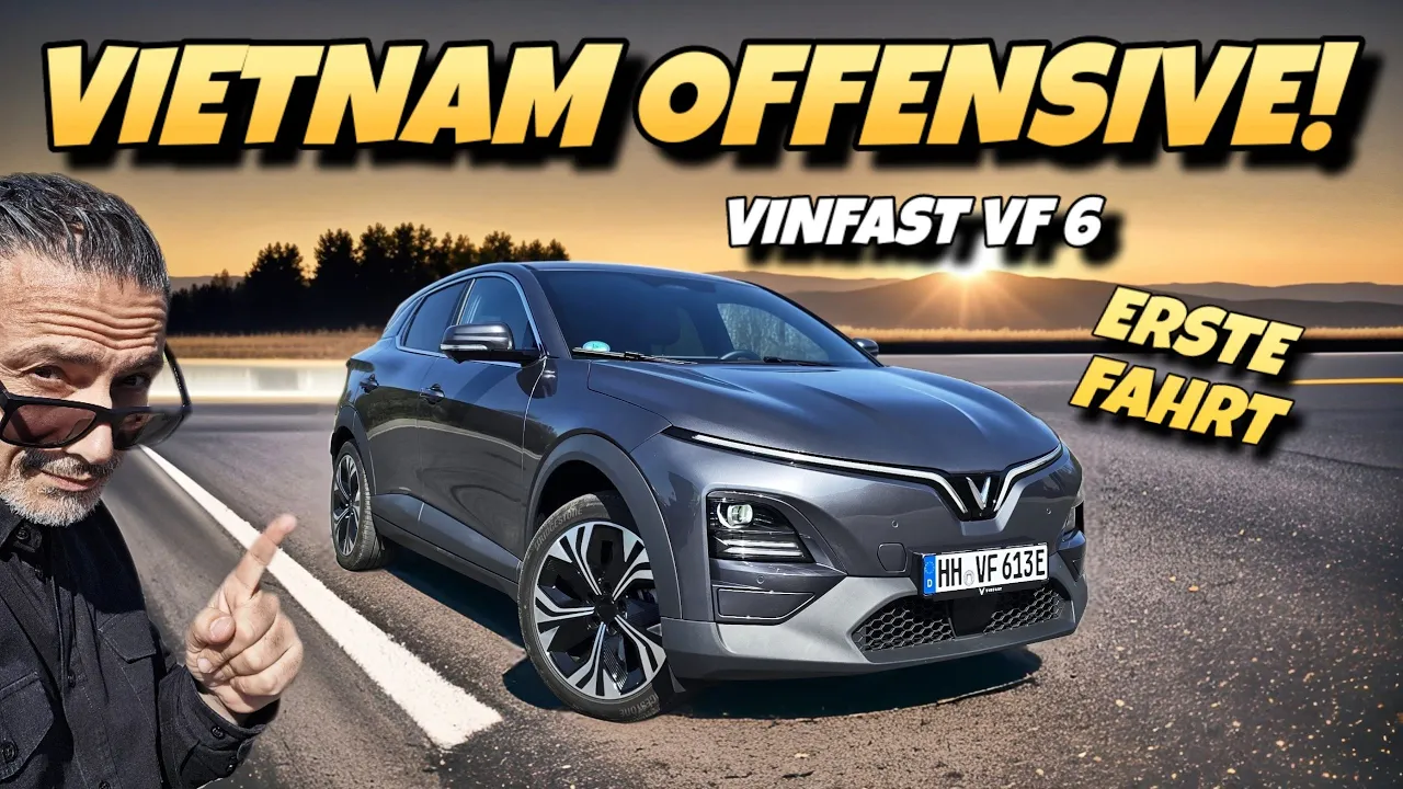 Chance gegen ID.3? Vinfast VF6 erste Fahrt im Elektroauto aus Vietnam. #ev