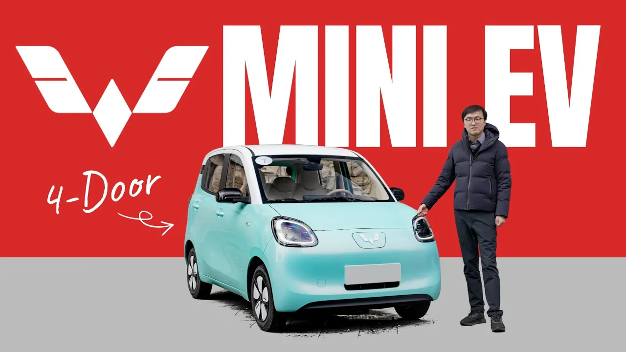 GOAT Budget EV Gets Extra Doors - $6.8k Wuling MINI EV 4-Door Review