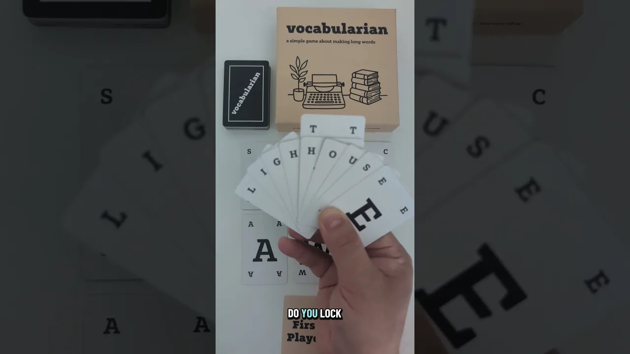 The Word Game My Wife ACTUALLY Asks To Play! Vocabularian Preview #boardgames #wordgames #gamenight