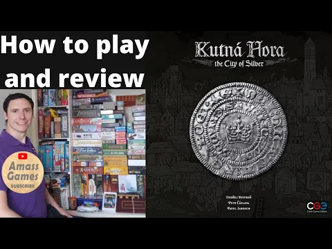 Kutná Hora how to setup play and review board game Castle Con AmassGames 4K #games #boardgame Kutna