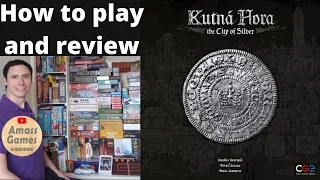 Kutná Hora how to setup play and review board game Castle Con AmassGames 4K #games #boardgame Kutna