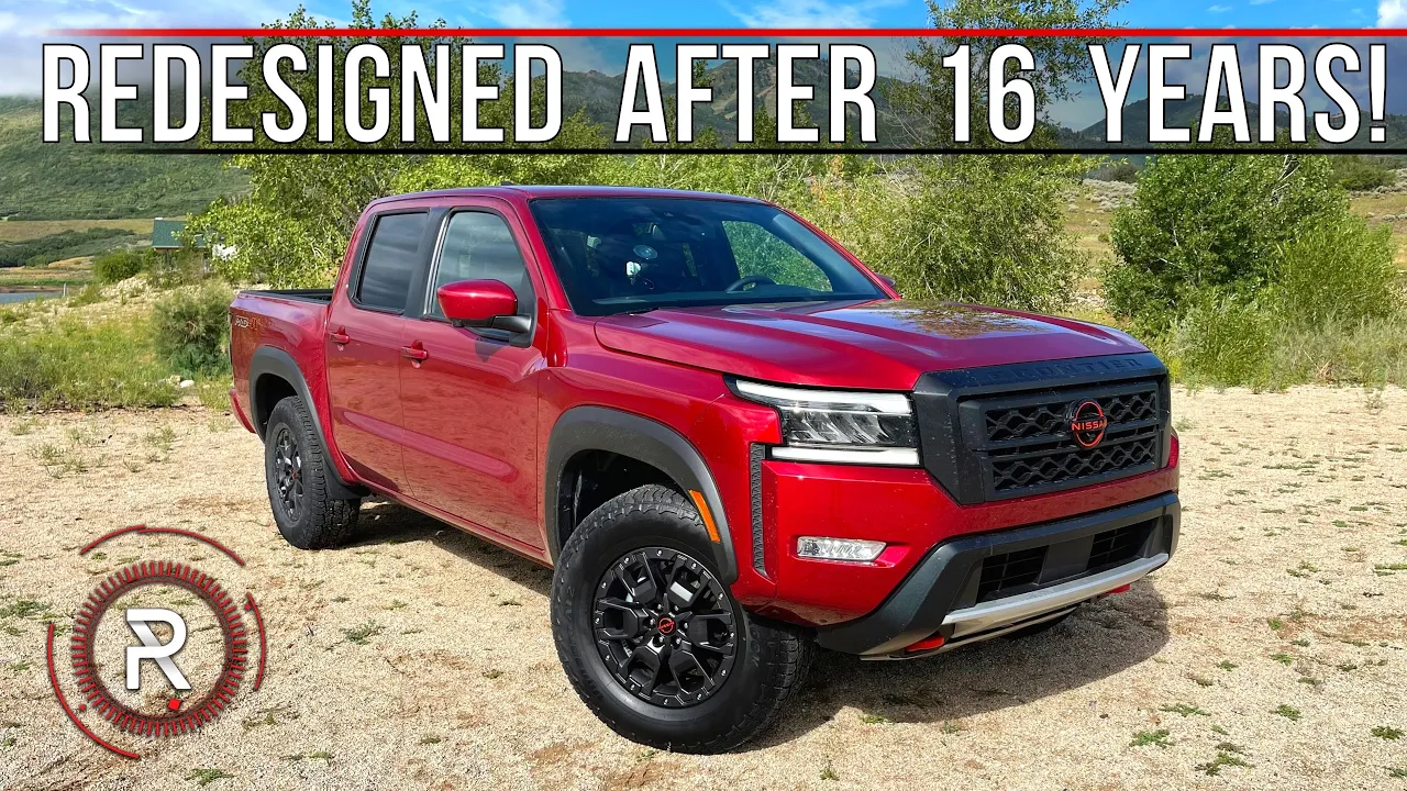 The 2022 Nissan Frontier PRO-4X Is A Redesigned Off-Road Capable Compact Truck