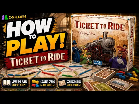 How to Play Ticket to Ride | Beginner Guide & Rules Explained