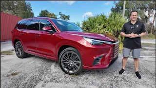 The 2026 Lexus TX 550h is the MOST fuel efficient midsize luxury SUV
