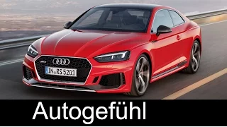 Audi RS5 Acceleration/Peformance/Sound & Exterior & Interior Preview new neu RS 5 - Autogefühl