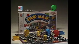 Pac-Man Milton Bradley Board Game UK Ad (1985)