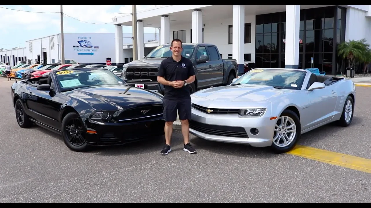 Which convertible is the BETTER BUY? 2014 Mustang & 2015 Camaro