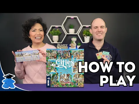 Cities - How to Play Board Game. Draft your way to the best cities. A tutorial.