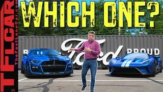 I Drive the Ford GT on Woodward to Compare it to the Mustang GT500 To See Which One I'd Buy!