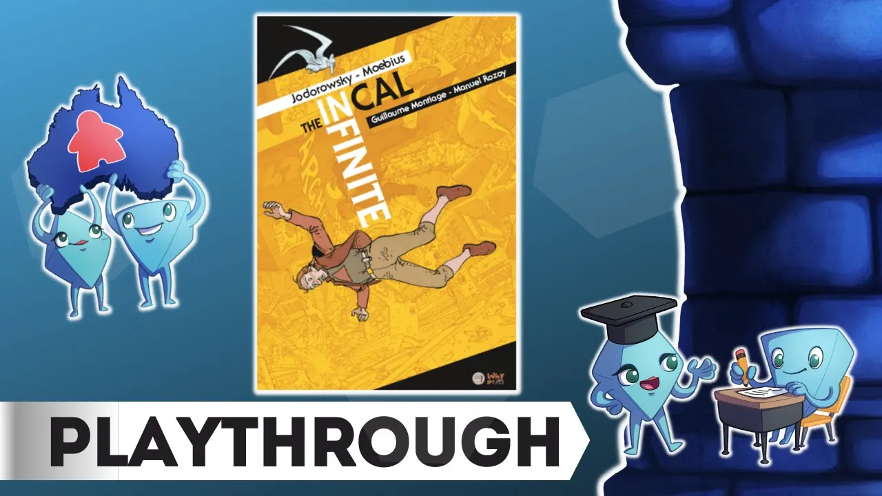The Incal Infinite - Puzzly fun cooperative board game, playthrough with Tarrant and Stella