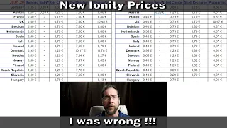 New Ionity prices. I was wrong, it is really bad.