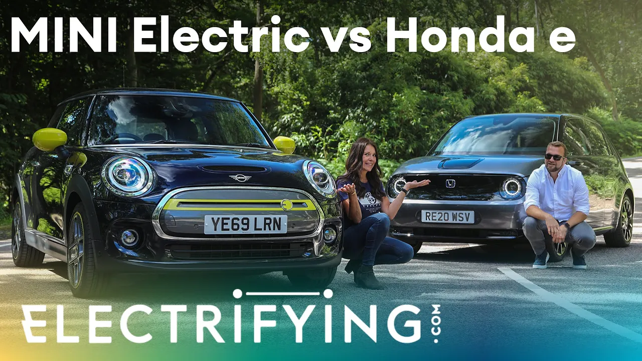 Honda e vs MINI Electric: In-depth head to head review with Ginny Buckley & Tom Ford / Electrifying