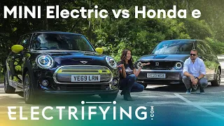 Honda e vs MINI Electric: In-depth head to head review with Ginny Buckley & Tom Ford / Electrifying