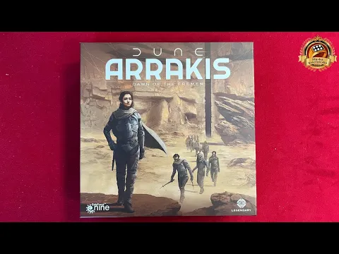 Odpakowanie gry planszowej Arrakis: Dawn of the Fremen!