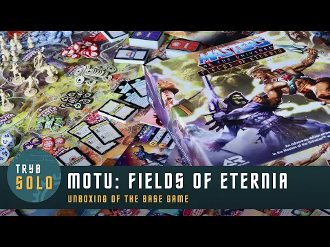 Masters of the Universe: Fields of Eternia | unboxing of the base game